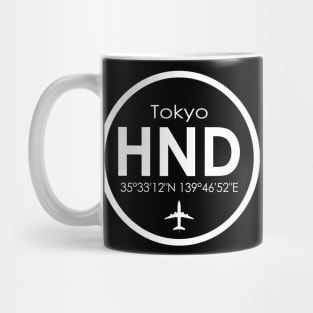 HND, Tokyo Haneda Airport Mug